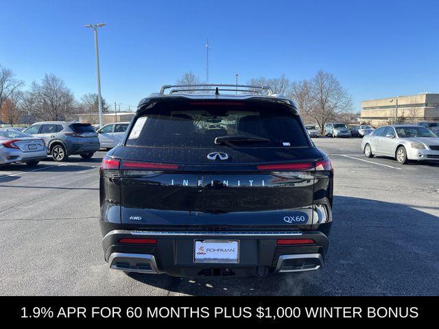 new 2025 INFINITI QX60 car, priced at $64,238