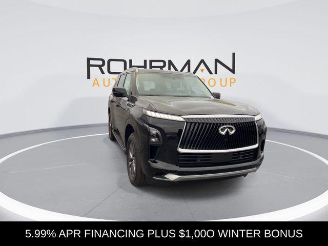 new 2025 INFINITI QX80 car, priced at $85,545