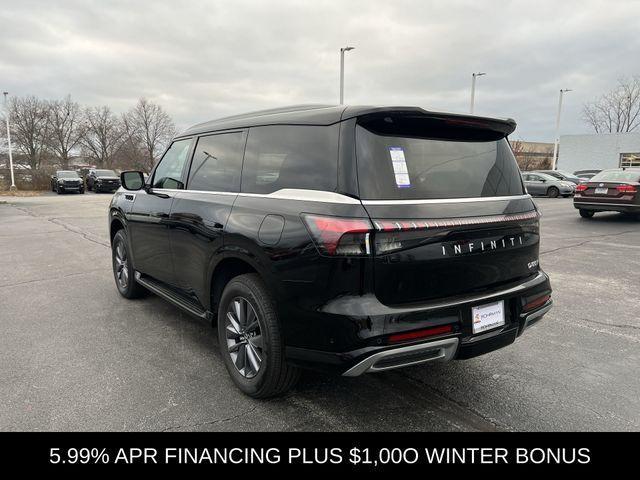 new 2025 INFINITI QX80 car, priced at $85,545