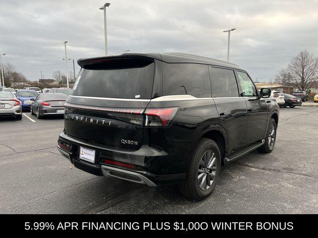 new 2025 INFINITI QX80 car, priced at $85,545