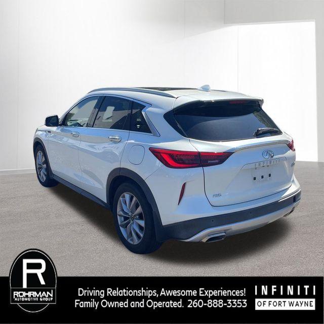 used 2021 INFINITI QX50 car, priced at $28,562