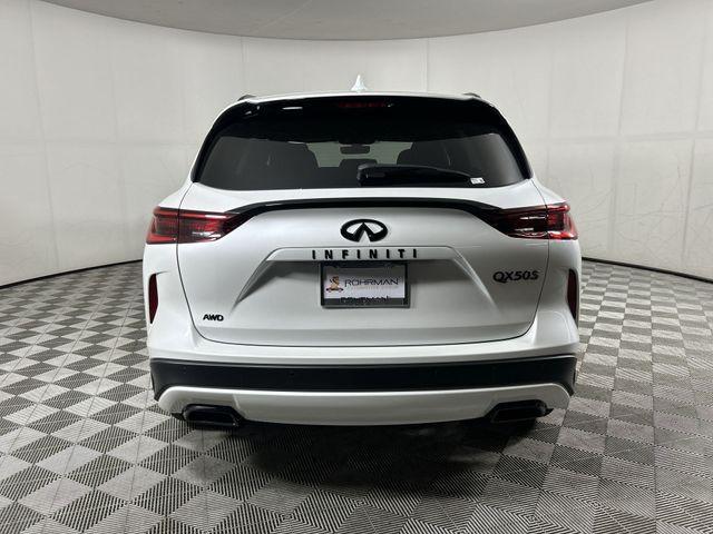 new 2025 INFINITI QX50 car, priced at $52,646