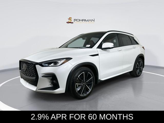 new 2025 INFINITI QX50 car, priced at $52,646