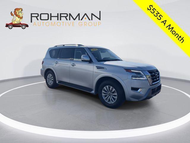 used 2021 Nissan Armada car, priced at $26,995