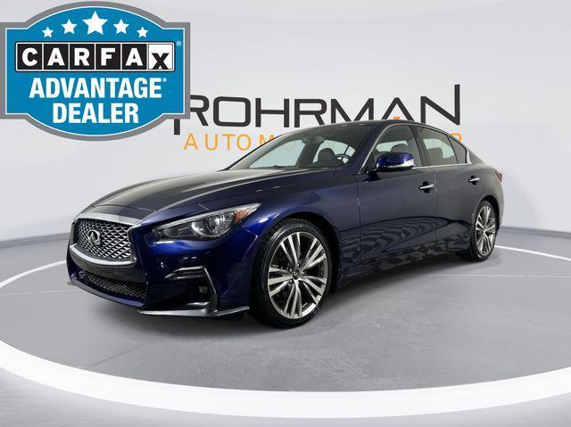 used 2021 INFINITI Q50 car, priced at $26,692