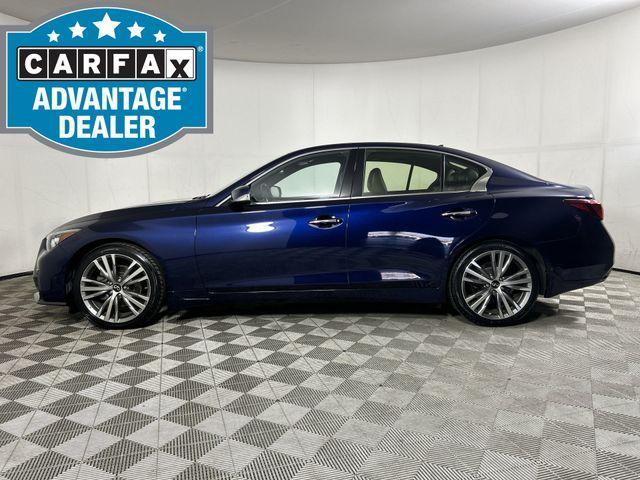 used 2021 INFINITI Q50 car, priced at $26,213