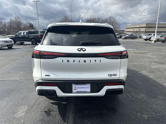 new 2025 INFINITI QX60 car, priced at $59,098