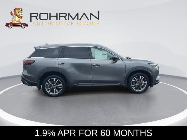 new 2025 INFINITI QX60 car, priced at $59,546