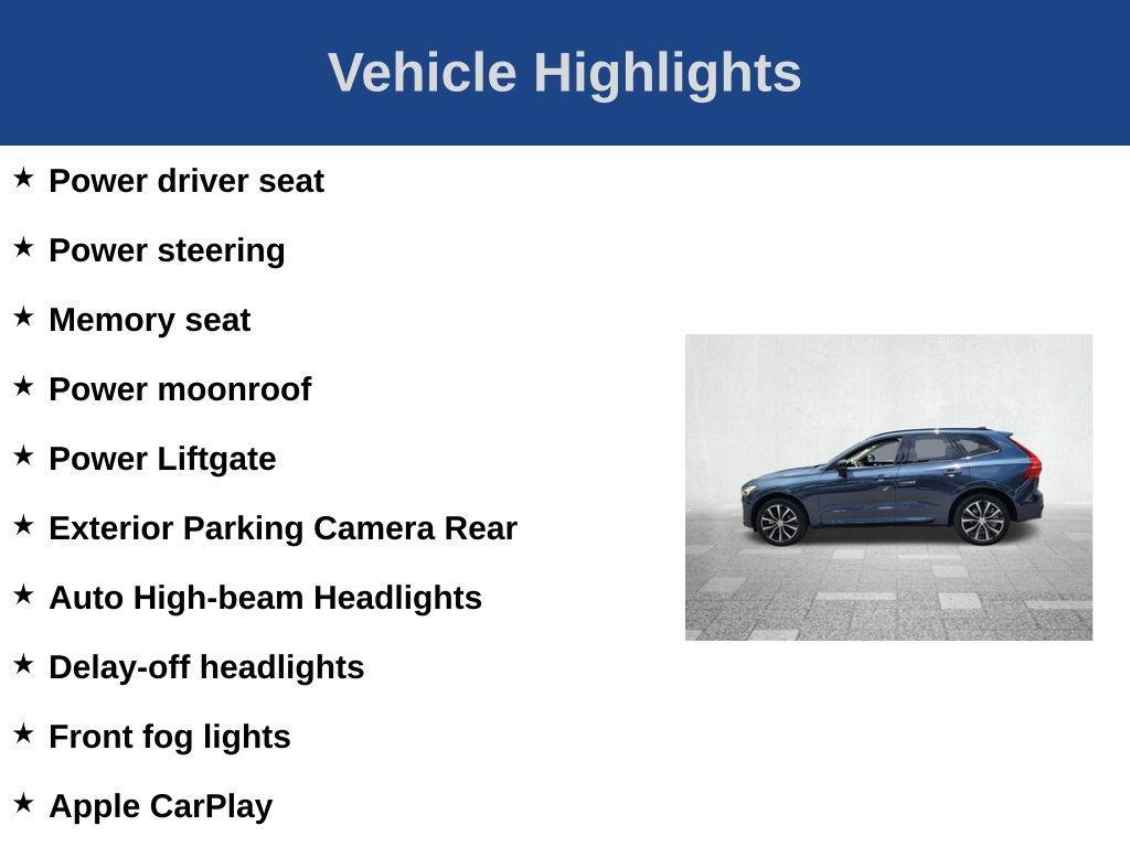 new 2025 Volvo XC60 car, priced at $55,725