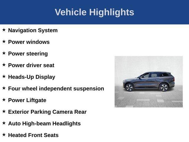 new 2025 Volvo EX90 car, priced at $85,045