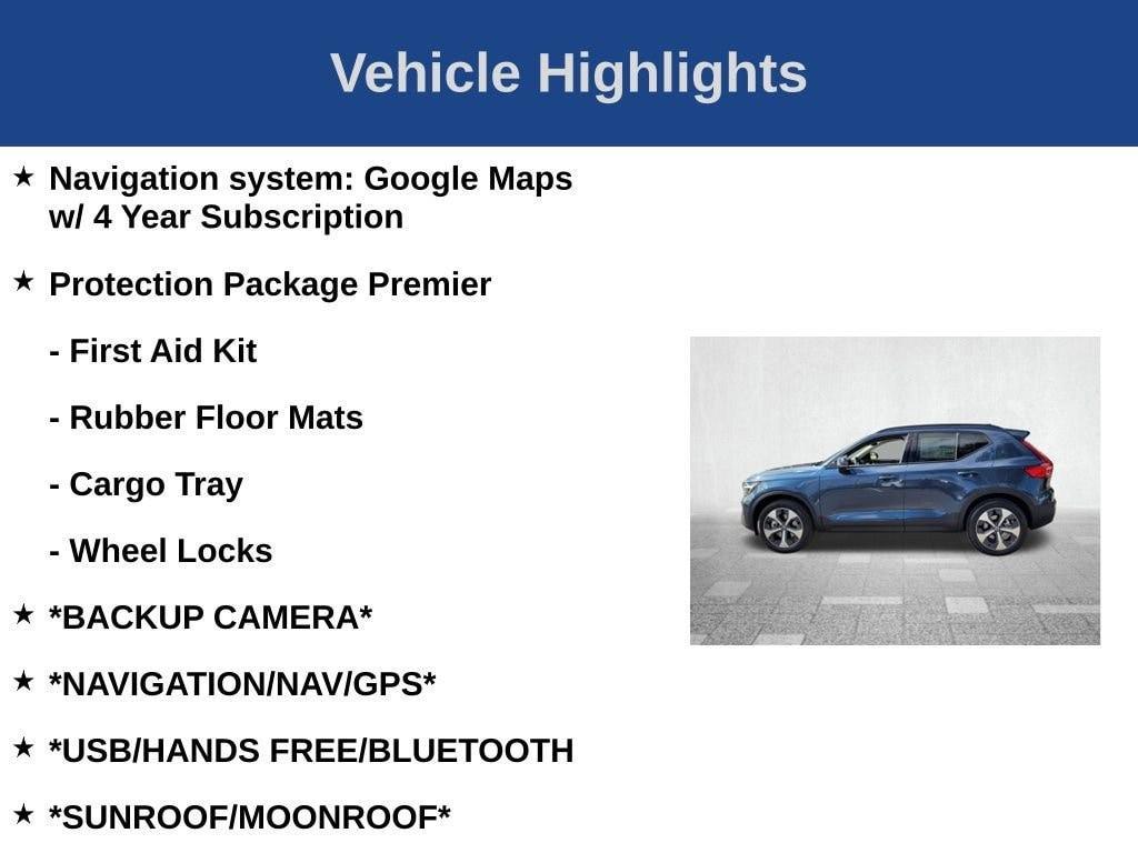 new 2026 Volvo XC40 car, priced at $45,850