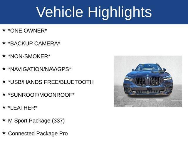 used 2022 BMW X5 car, priced at $44,697