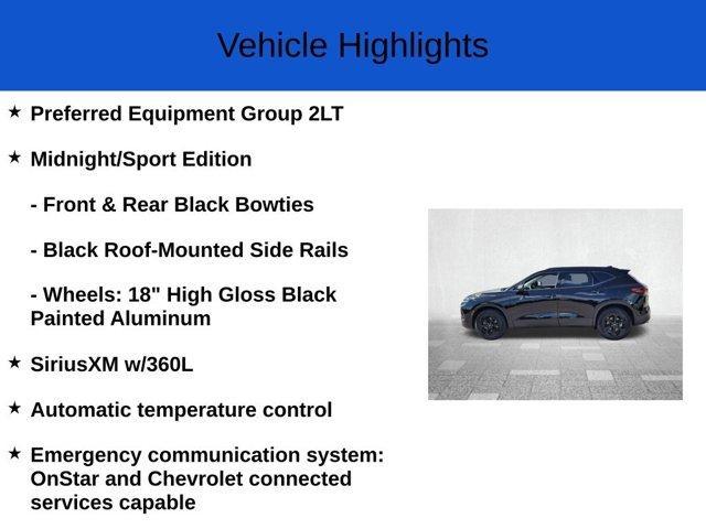 new 2025 Chevrolet Blazer car, priced at $40,290