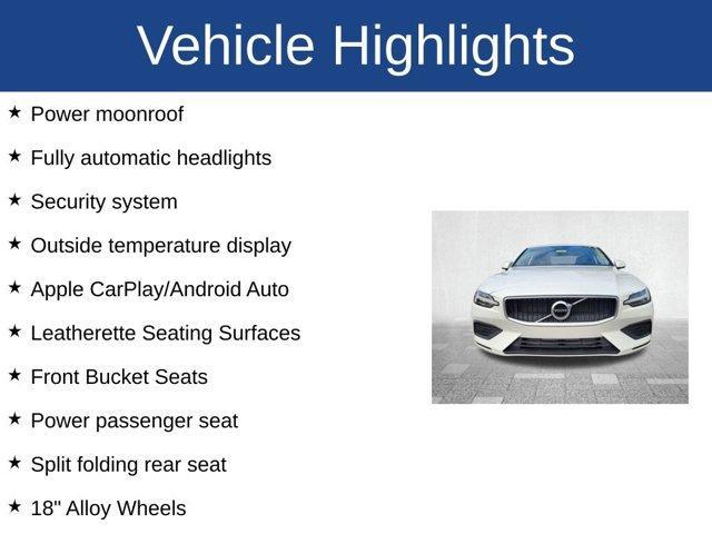 used 2020 Volvo S60 car, priced at $21,997