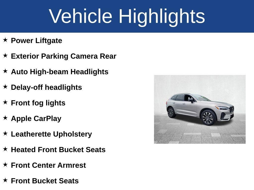 used 2025 Volvo XC60 car, priced at $43,900