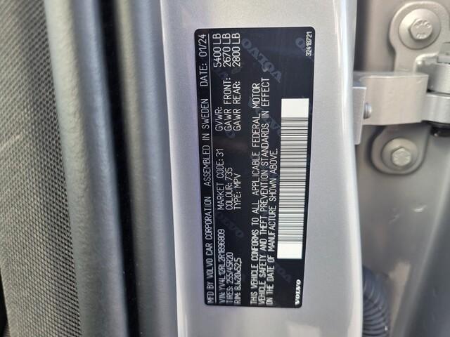 used 2024 Volvo XC60 car, priced at $38,500