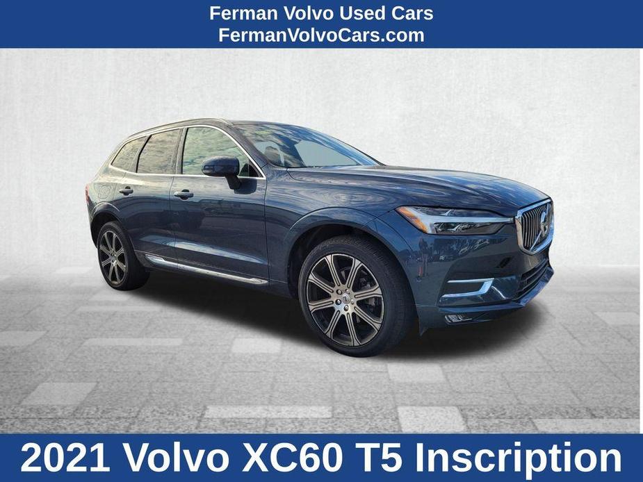 used 2021 Volvo XC60 car, priced at $36,300