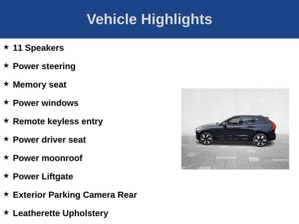 new 2025 Volvo XC60 Plug-In Hybrid car, priced at $66,245