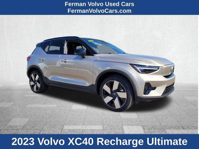 used 2023 Volvo XC40 Recharge Pure Electric car, priced at $36,900