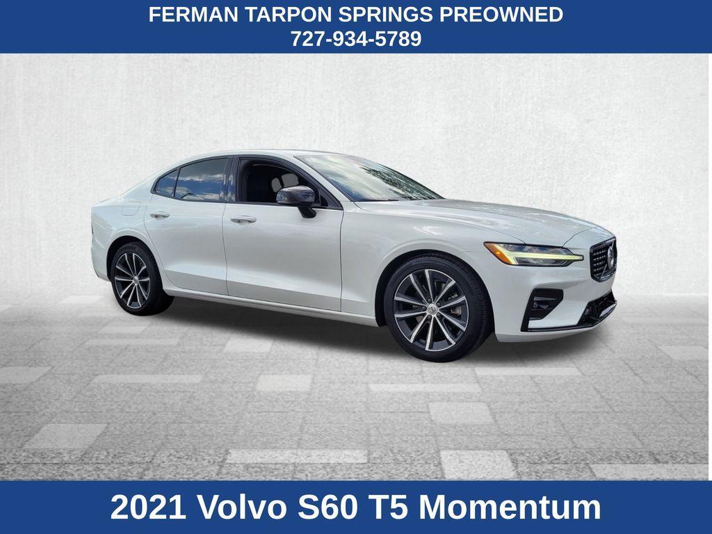 used 2021 Volvo S60 car, priced at $18,500