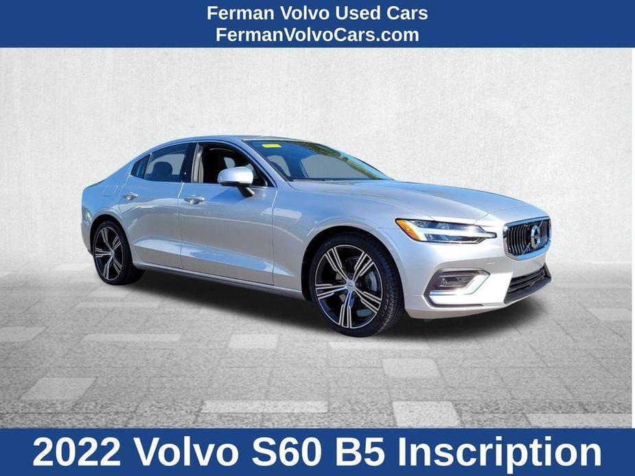 used 2022 Volvo S60 car, priced at $32,500