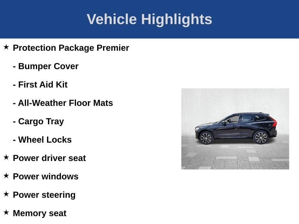new 2025 Volvo XC60 car, priced at $54,975