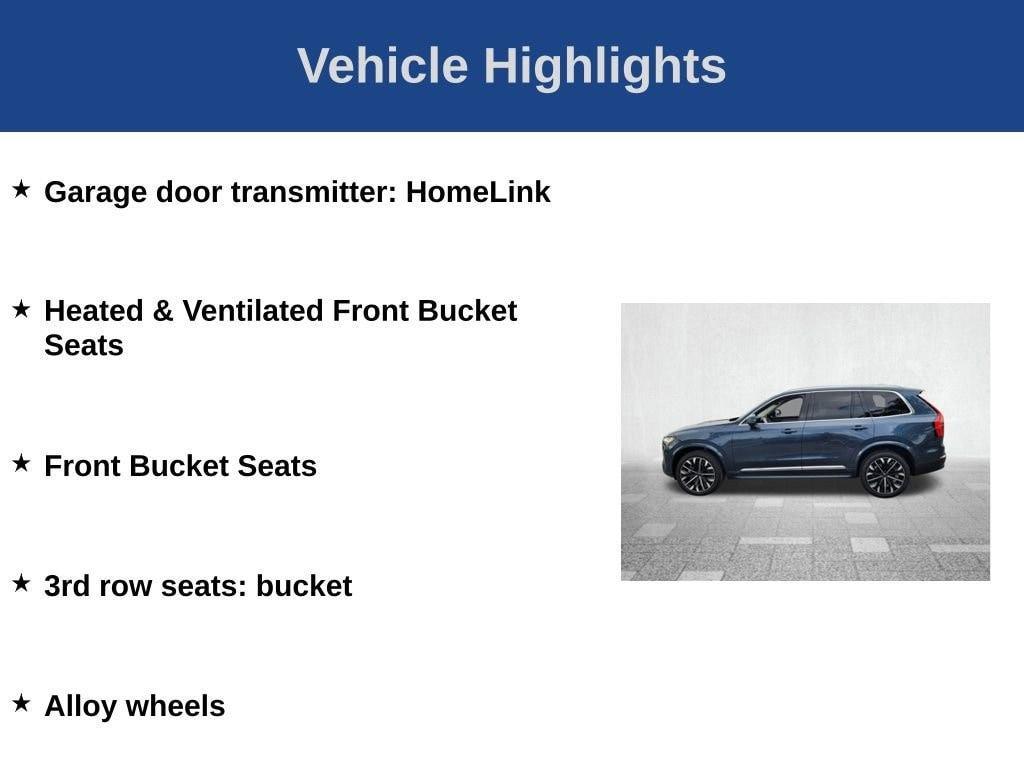 new 2025 Volvo XC90 car, priced at $72,755