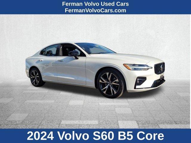 used 2024 Volvo S60 car, priced at $26,485