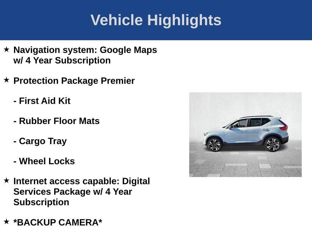 new 2026 Volvo XC40 car, priced at $46,650