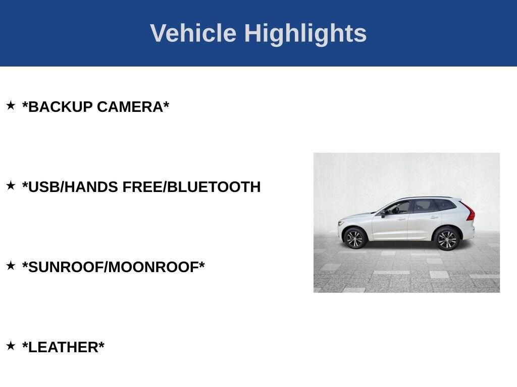 new 2025 Volvo XC60 car, priced at $48,345