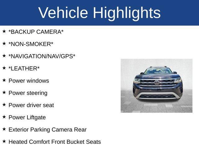 used 2022 Volkswagen Atlas car, priced at $25,900