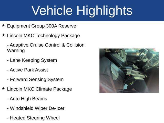 used 2018 Lincoln MKC car, priced at $15,997