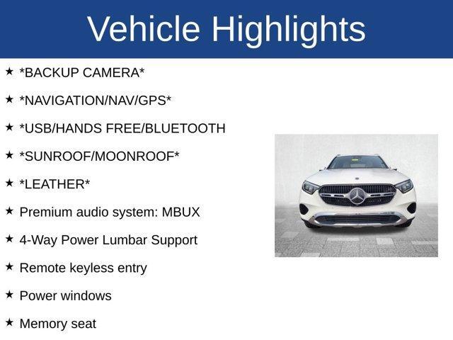 used 2024 Mercedes-Benz GLC 300 car, priced at $37,402