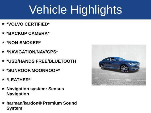 used 2023 Volvo S90 Recharge Plug-In Hybrid car, priced at $50,877
