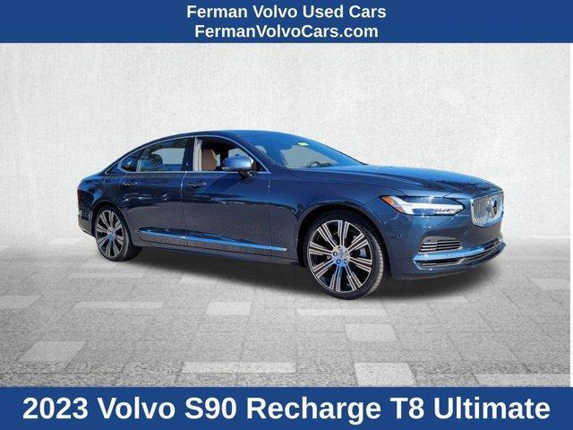 used 2023 Volvo S90 Recharge Plug-In Hybrid car, priced at $50,877