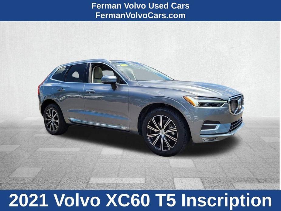 used 2021 Volvo XC60 car, priced at $34,800