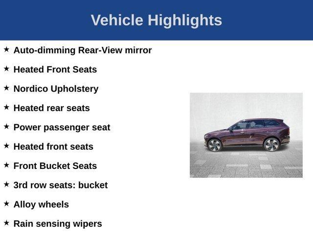 new 2025 Volvo EX90 car, priced at $95,140