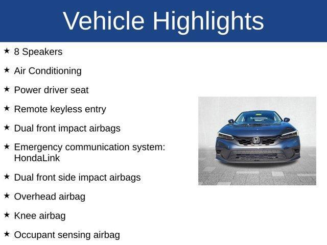used 2024 Honda Civic car, priced at $23,777