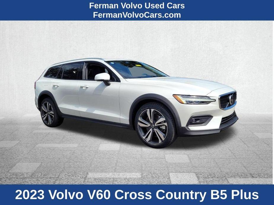 used 2023 Volvo V60 Cross Country car, priced at $38,648