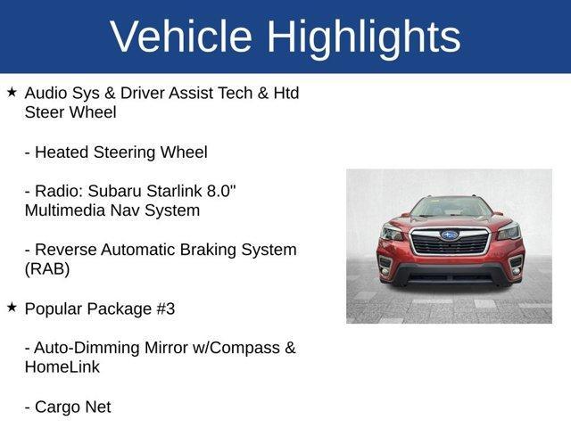 used 2021 Subaru Forester car, priced at $21,600