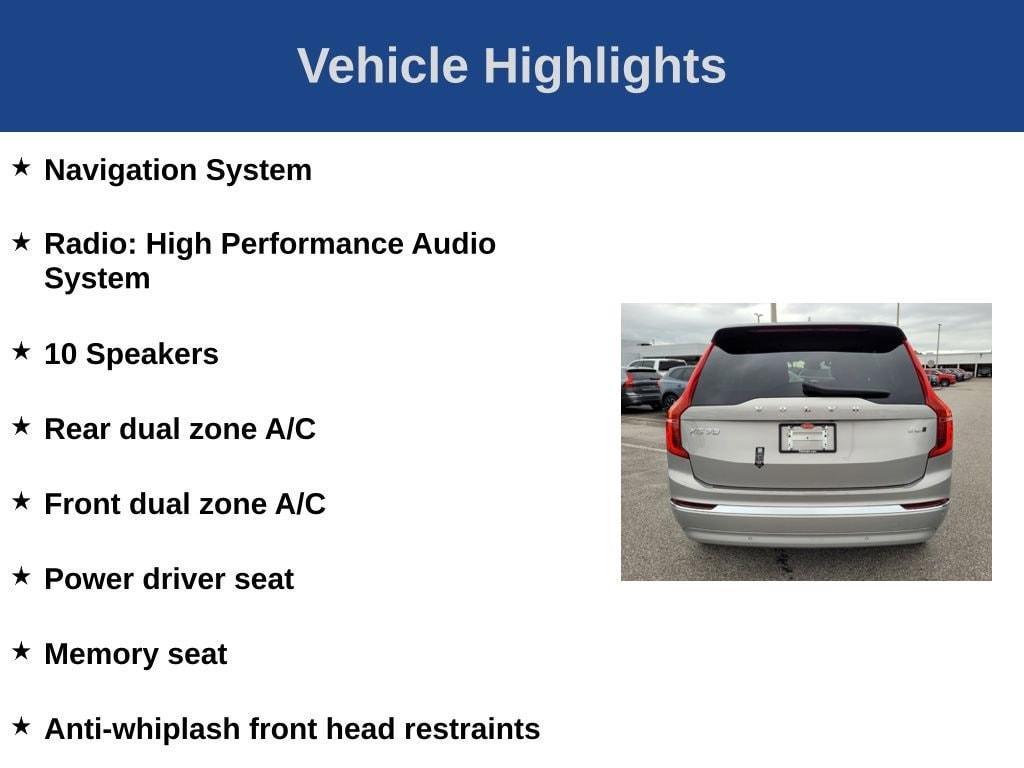 new 2024 Volvo XC90 car, priced at $67,570