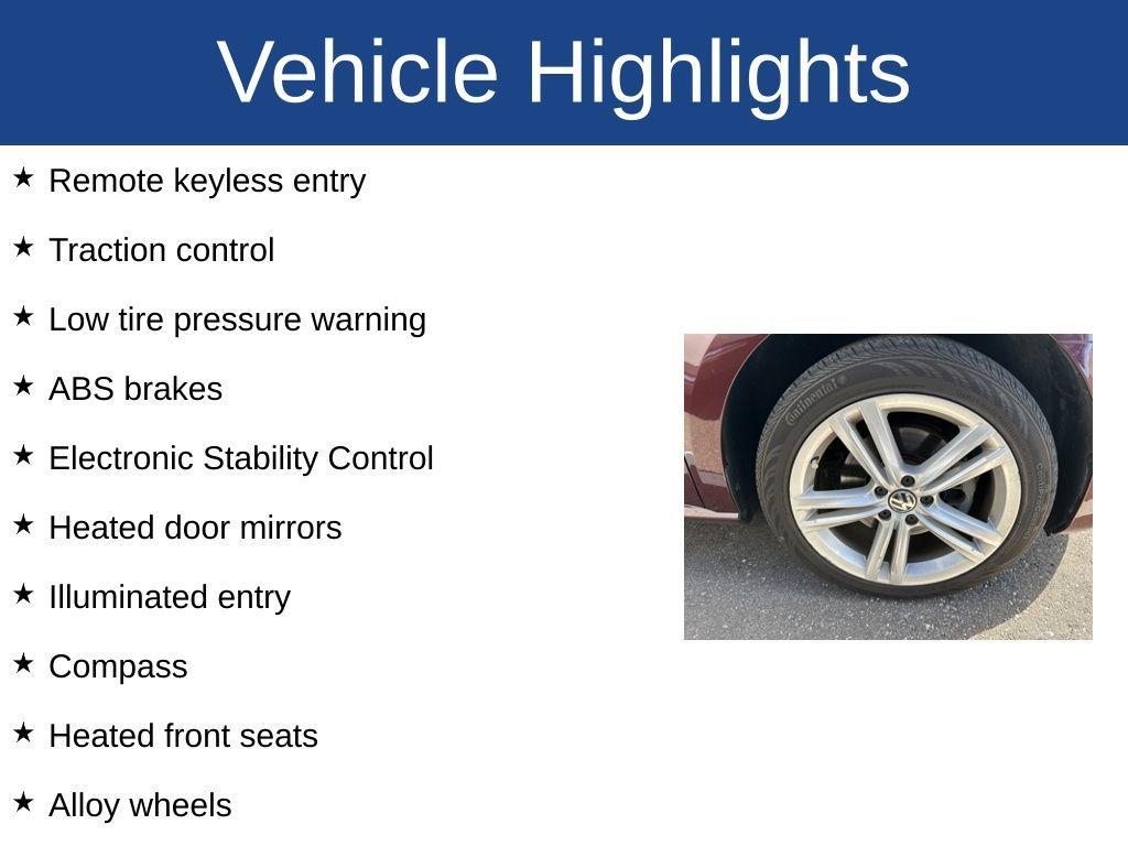 used 2014 Volkswagen Passat car, priced at $10,500