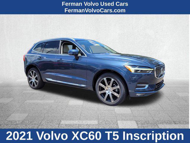 used 2021 Volvo XC60 car, priced at $35,200