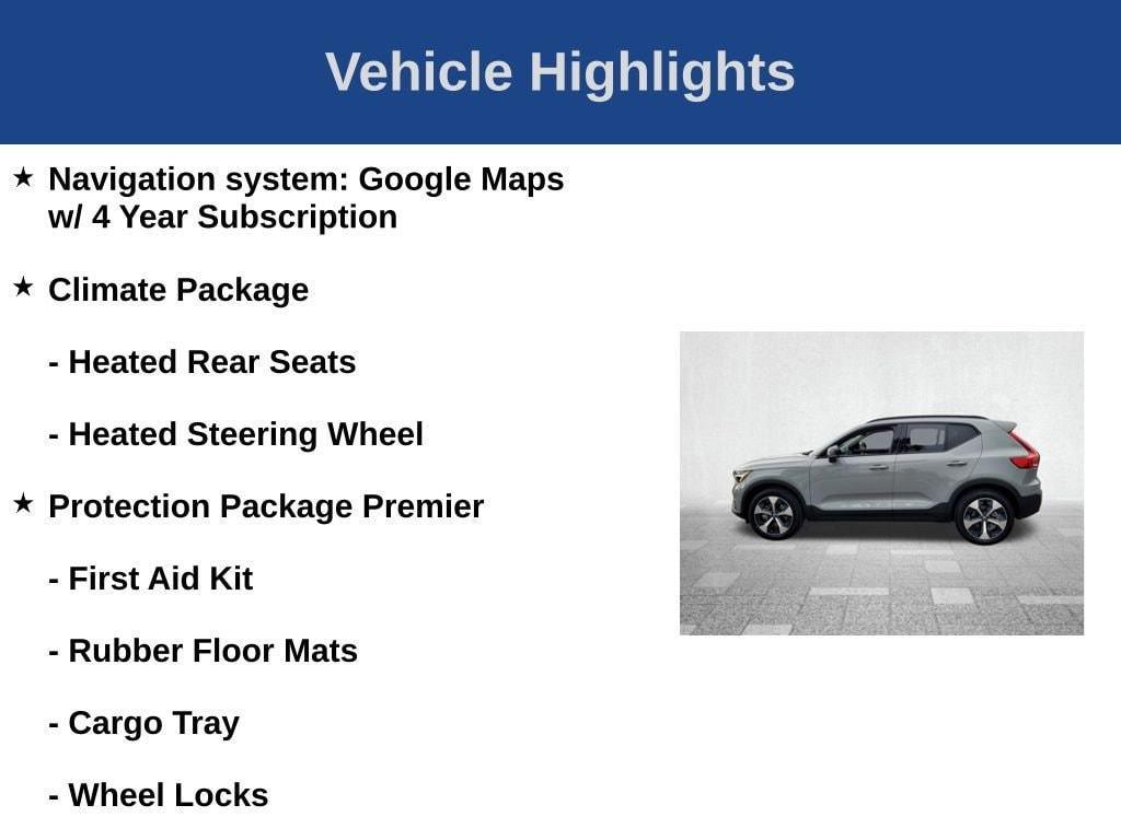 new 2026 Volvo XC40 car, priced at $50,150