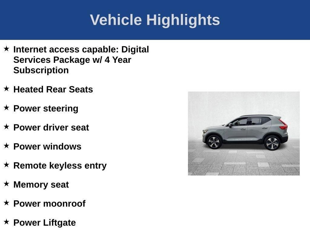 new 2026 Volvo XC40 car, priced at $50,150