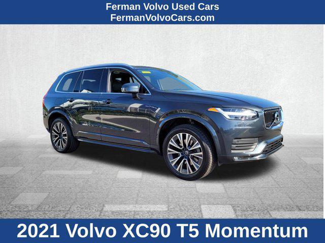 used 2021 Volvo XC90 car, priced at $31,000