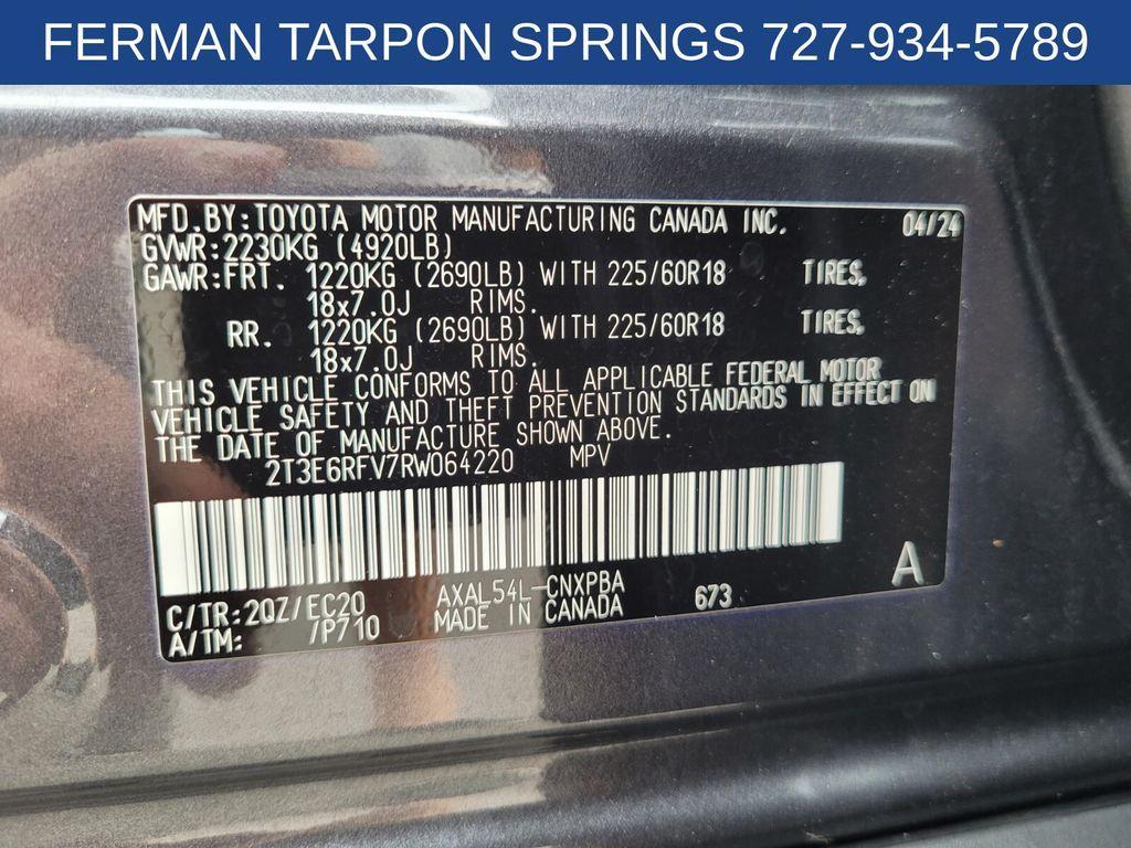 used 2024 Toyota RAV4 Hybrid car, priced at $36,000