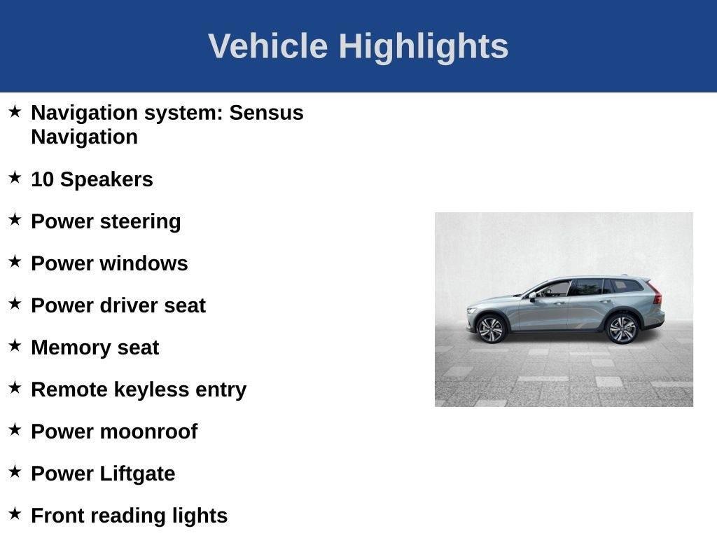 new 2026 Volvo V60 Cross Country car, priced at $55,885