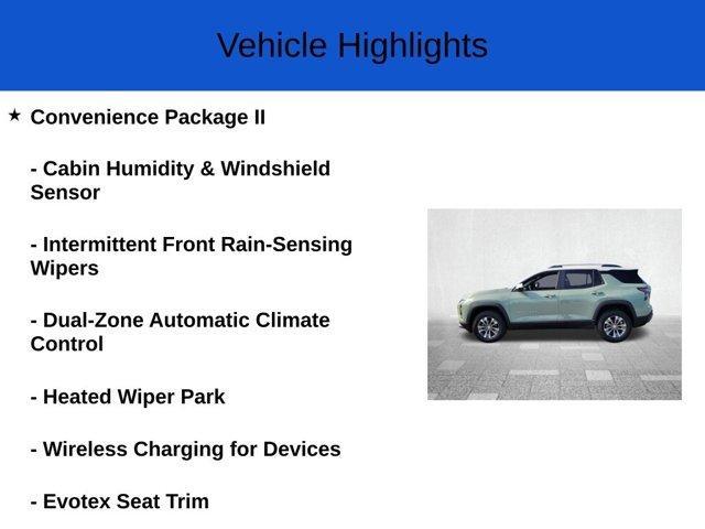new 2025 Chevrolet Equinox car, priced at $35,070