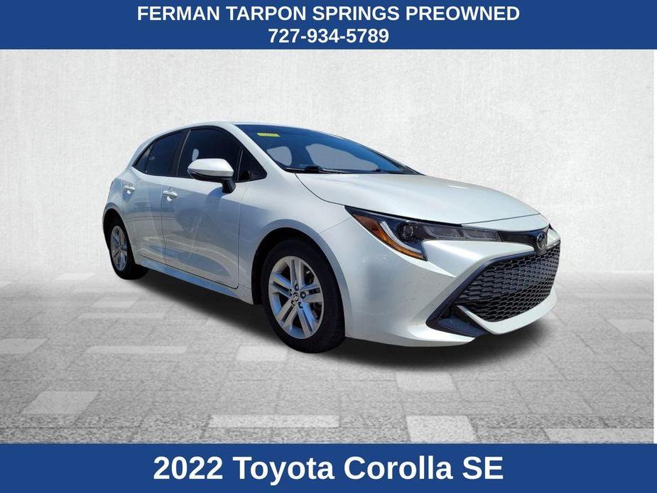 used 2022 Toyota Corolla Hatchback car, priced at $21,500